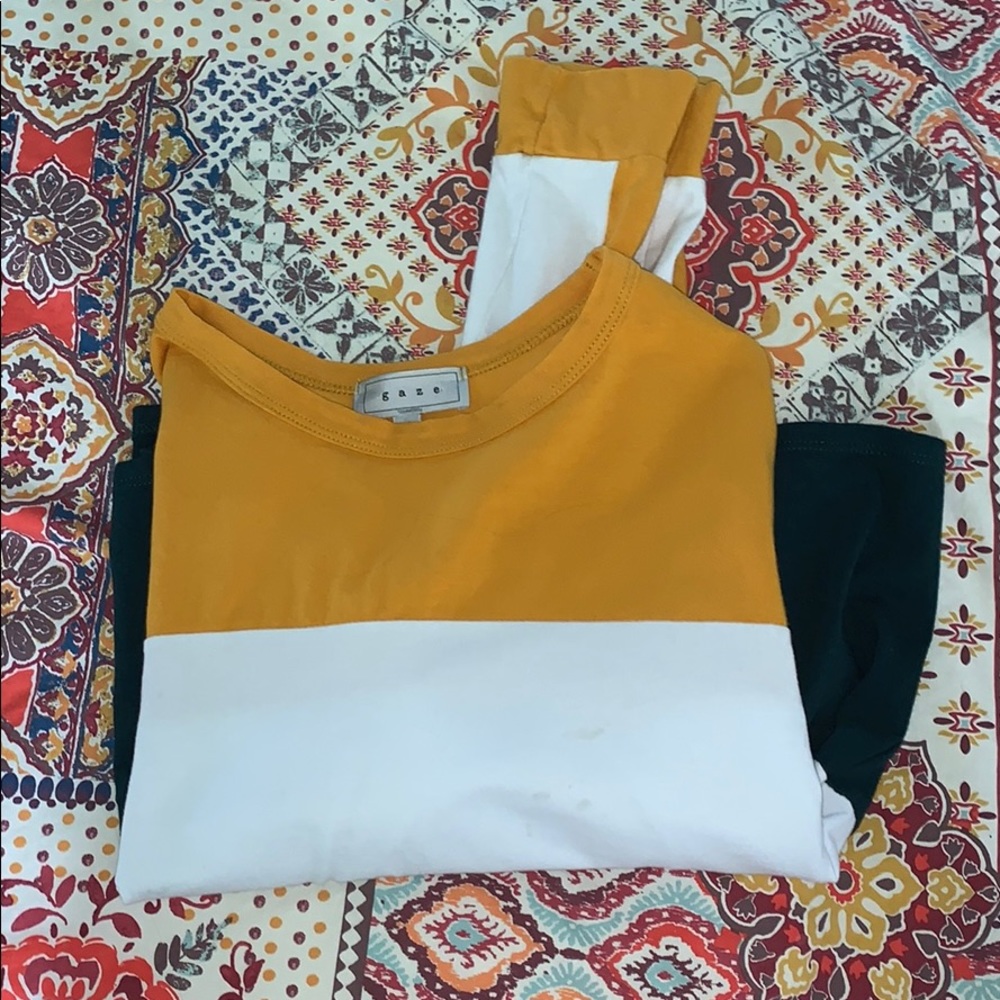 Long sleeve striped shirt